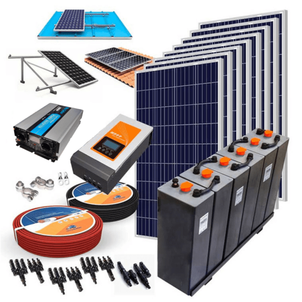 Kit solar 12V Panel Solar Flexible 150W Inversor con mando 1000W